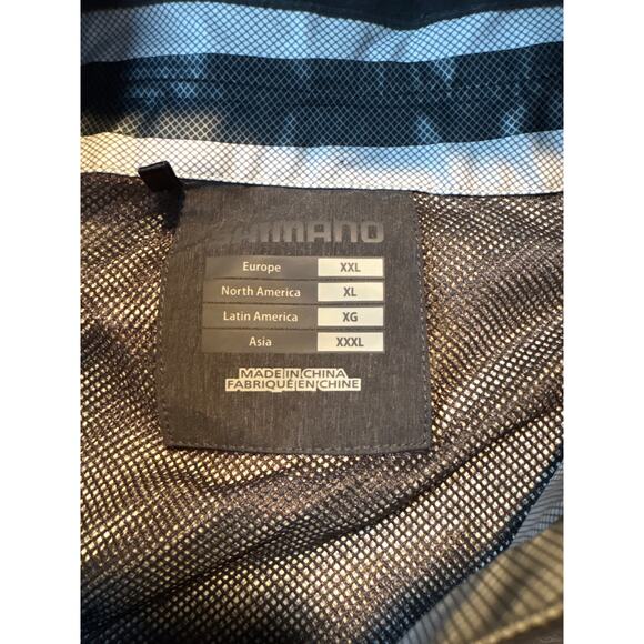 Shimano Mens Transit Cycling Jacket XL Reflective LightWeight Wind & Waterproof - Picture 4 of 9